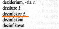 Desinfekce